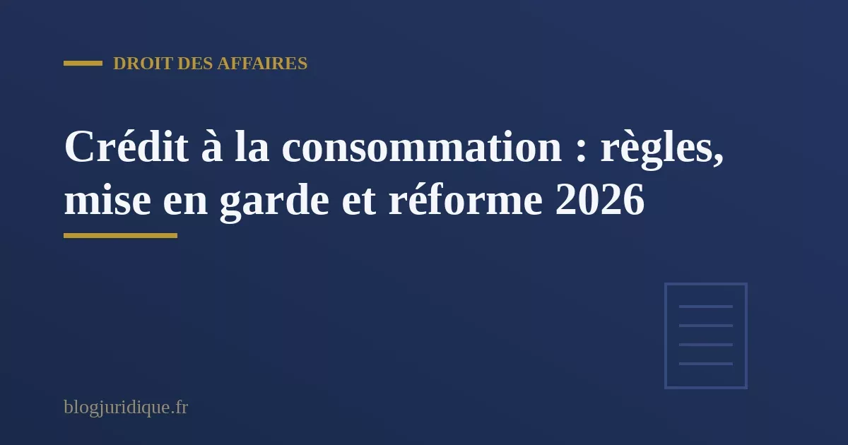 Document contractuel et calculatrice symbolisant l'octroi d'un crédit à la consommation et la vérification de la solvabilité de l'emprunteur