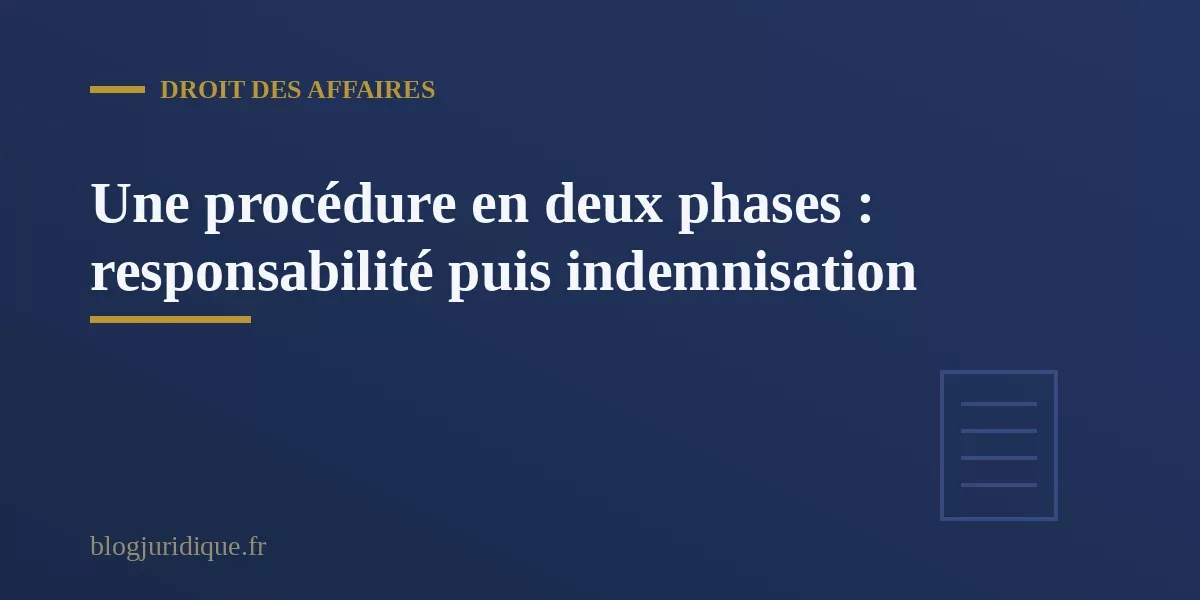 Illustration de la procédure en deux phases de l