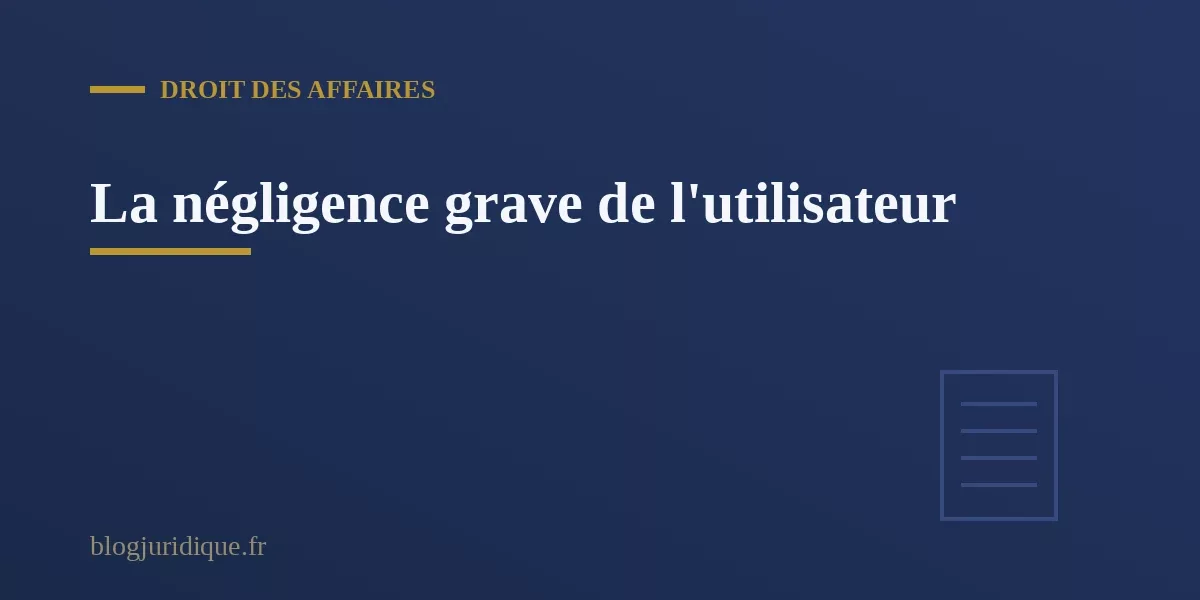 Négligence grave et charge de la preuve face à un paiement frauduleux