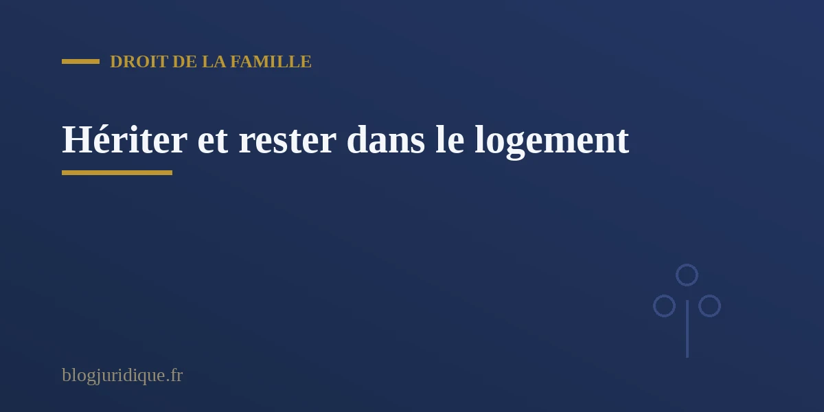 Conjoint survivant recueillant ses droits legaux dans la succession de son epoux defunt