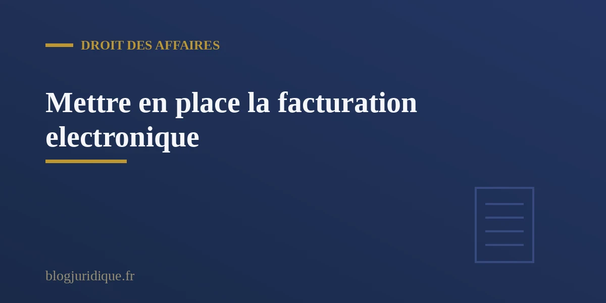 Dirigeant paramétrant une plateforme de dématérialisation des factures