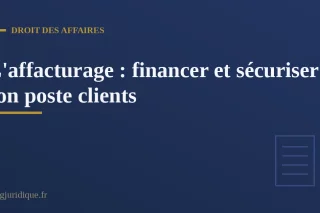Contrat d'affacturage entre une entreprise adhérente et une société de factoring