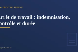 Illustration d'un salarié en arrêt maladie consultant son médecin, avec formulaires CPAM et contrat de travail visibles