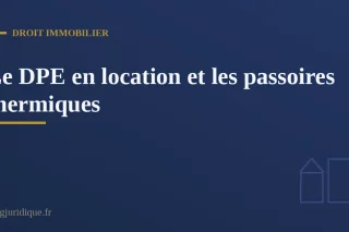 Étiquette de diagnostic de performance énergétique d'un logement mis en location