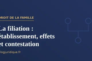 La filiation : établissement, effets et contestation