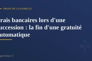 Illustration représentant un héritier consultant un relevé bancaire détaillant les frais liés au règlement d'une succession