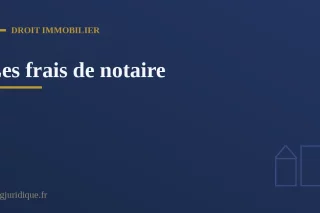 Acquéreur réglant les frais de notaire lors de la signature de l'acte de vente