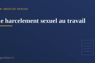 Salarié signalant des faits de harcèlement sexuel au travail à un référent