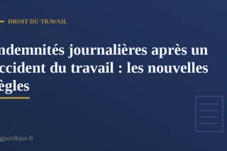 Document médical et bulletin de paie illustrant le calcul des indemnités journalières après un accident du travail